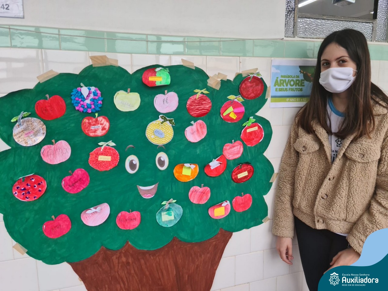 Par Bola Rvore E Seus Frutos Ano Escola Nossa Senhora