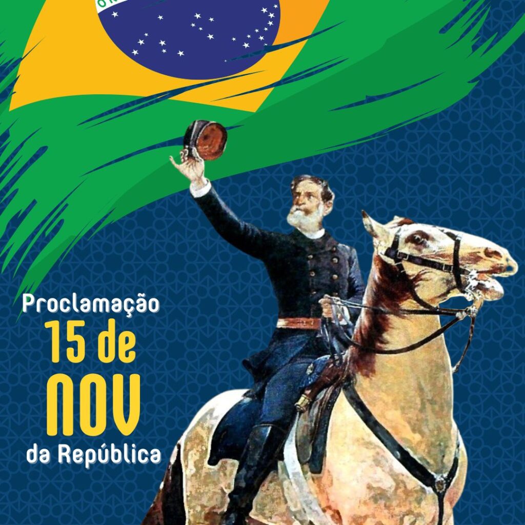 FRB - Fundação Republicana Brasileira - Viva a República! Foi assim que o  marechal Deodoro da Fonseca, no dia 15 de novembro, proclamou a República  do Brasil. #VivaARepublica #Liberdade #Soberania #Governo #Brasil #