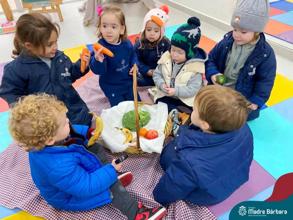 Projeto de alimentação saudável no Nível 2C - Colégio Madre Bárbara ...