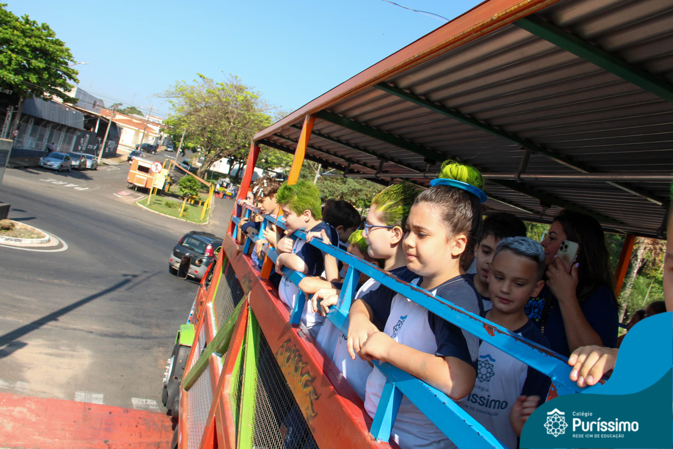 Semana das crianças – Carreta da alegria – Colégio Puríssimo