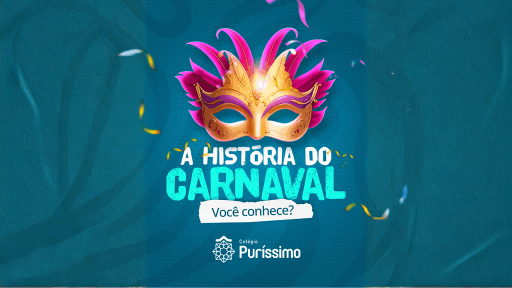 História do Carnaval explicada no Colégio Puríssimo Coração de Maria em Rio Claro SP