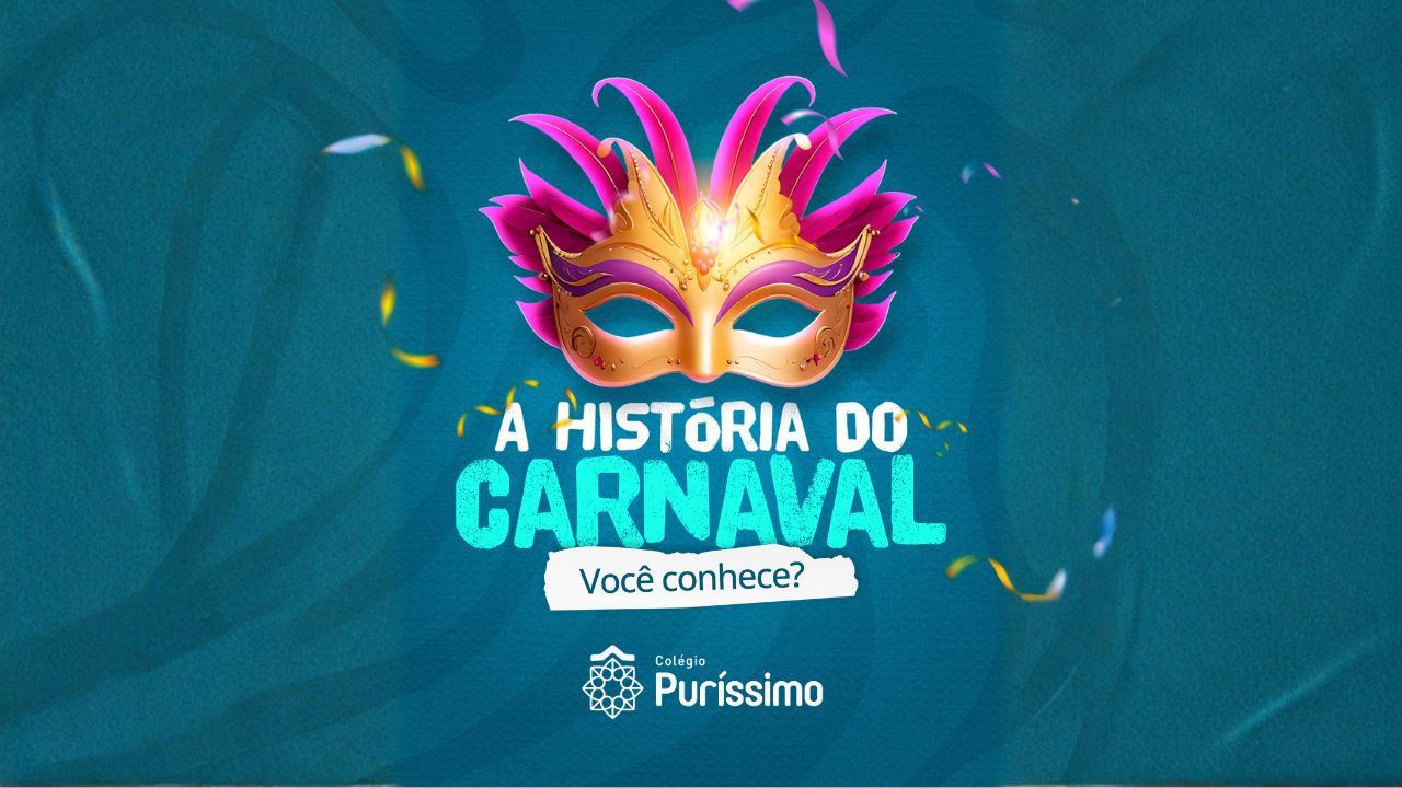 História do Carnaval explicada no Colégio Puríssimo Coração de Maria em Rio Claro SP